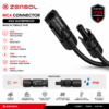 ZENSOL MC4 IP68 Solar Connector | Male & Female PV Connector | 1000V DC