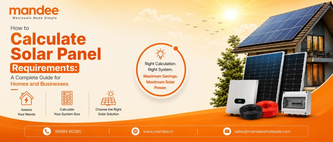 How to calculate solar panel requirements for homes and businesses