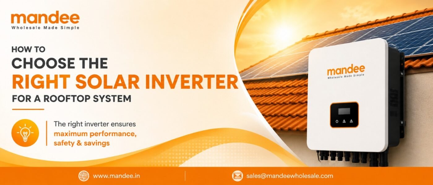 How to choose the right solar inverter for a rooftop system