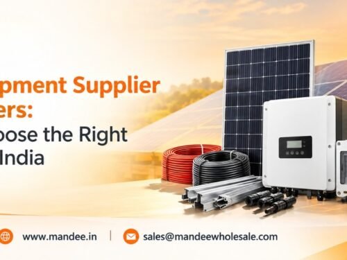 Solar Equipment Supplier for Installers: How to Choose the Right Supplier in India