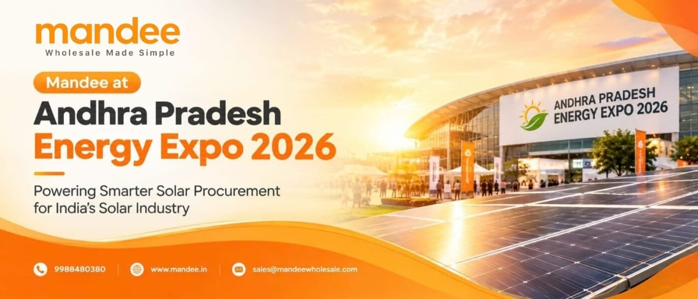 Mandee at Andhra Pradesh Energy Expo 2026 showcasing smarter solar procurement solutions