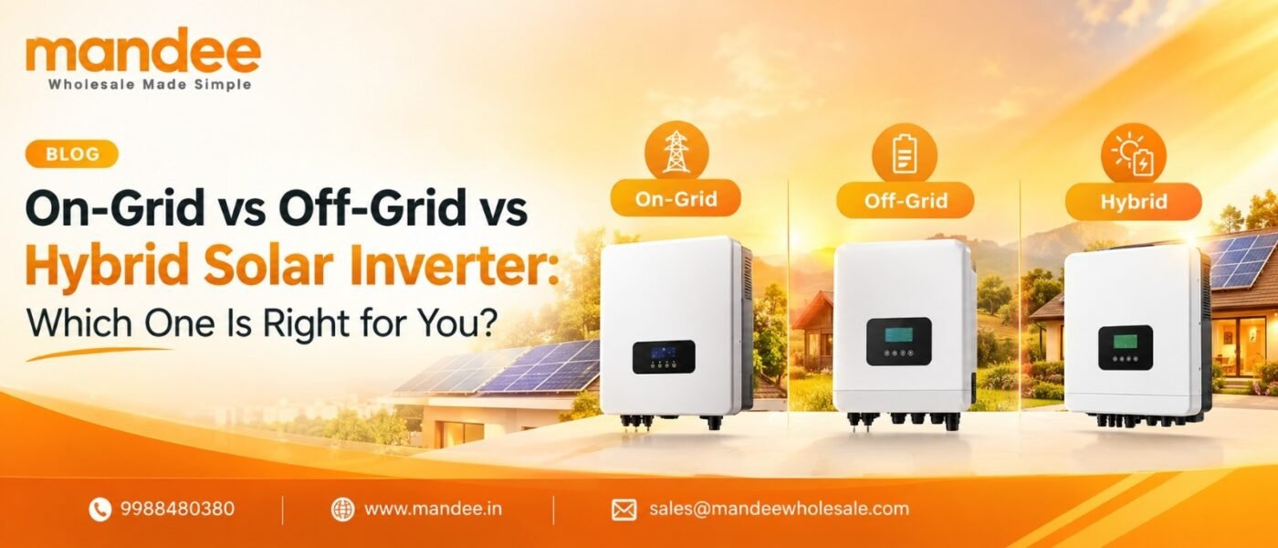 Comparison of on-grid, off-grid, and hybrid solar inverters for different solar power system requirements